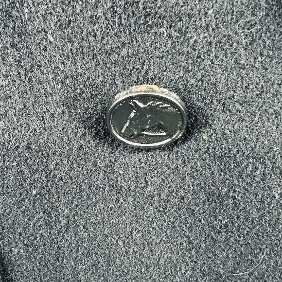 Vintage JG Hook Womens Coat 10 Black Wool Double Breasted Peacoat Classic Winter - Picture 15 of 15